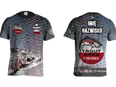 KOSZULKA TSHIRT TROUT AREA FISHING