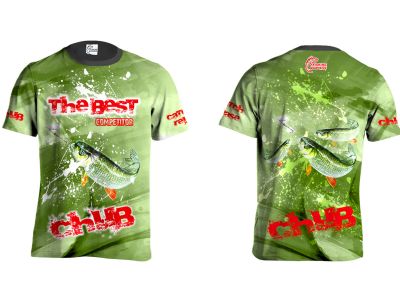 KOSZULKA TSHIRT THE BEST CHUB COMPETITIOR (green)